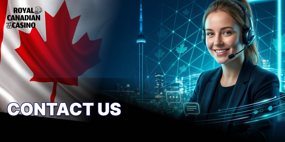 Royal Canadian Casino – Contact Us for support